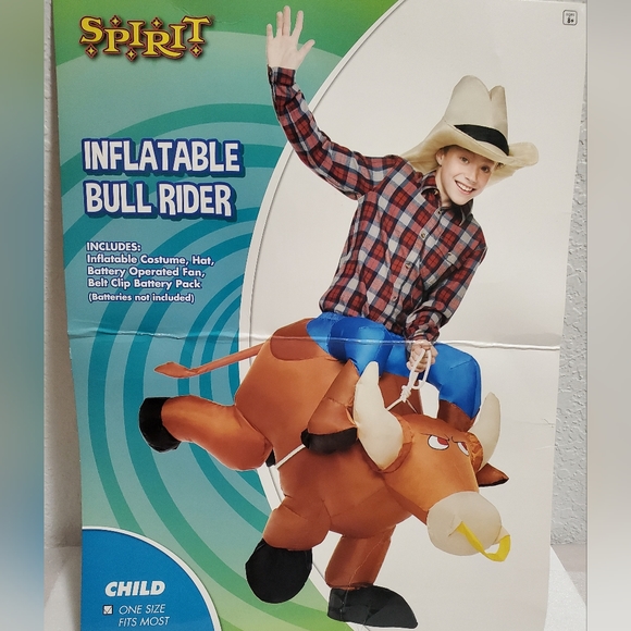 Spirit Costumes Inflatable Bull Rider Childrens Costume Poshmark